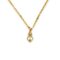 1 Gram Micro Gold Plated Stylish Geometric Pendant Chain with CZ Accents