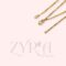 1 Gram Micro Gold Plated Stylish Geometric Pendant Chain with CZ Accents - Image 2