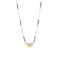 18K Gold Plated Hypoallergenic Black Beads Kala Mani 925 Sterling Silver Mangalsutra - Image 3