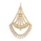 18K Gold Plated Traditional Handcrafted Faux Kundan & Stone Studded Bridal Jewellery Set - Image 5