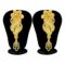 Lavish 24 Carat Gold Plated Floral Choker Necklace Set - Image 6